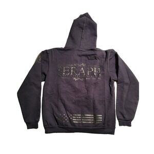 Seraph Men's Pima Seersucker Hoodie Waterproof Anti-Bacterial 2XL USA rare